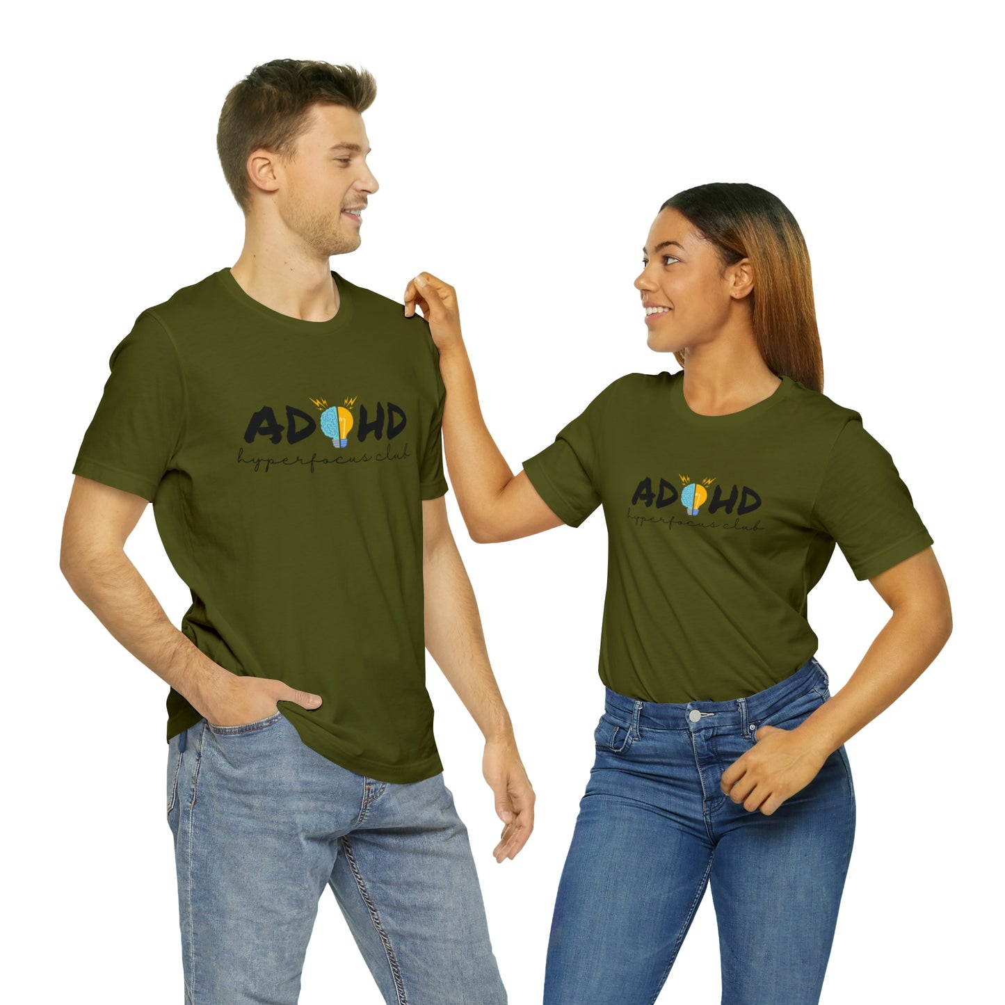 ADHD Hyperfocus - Unisex Jersey Short Sleeve Tee