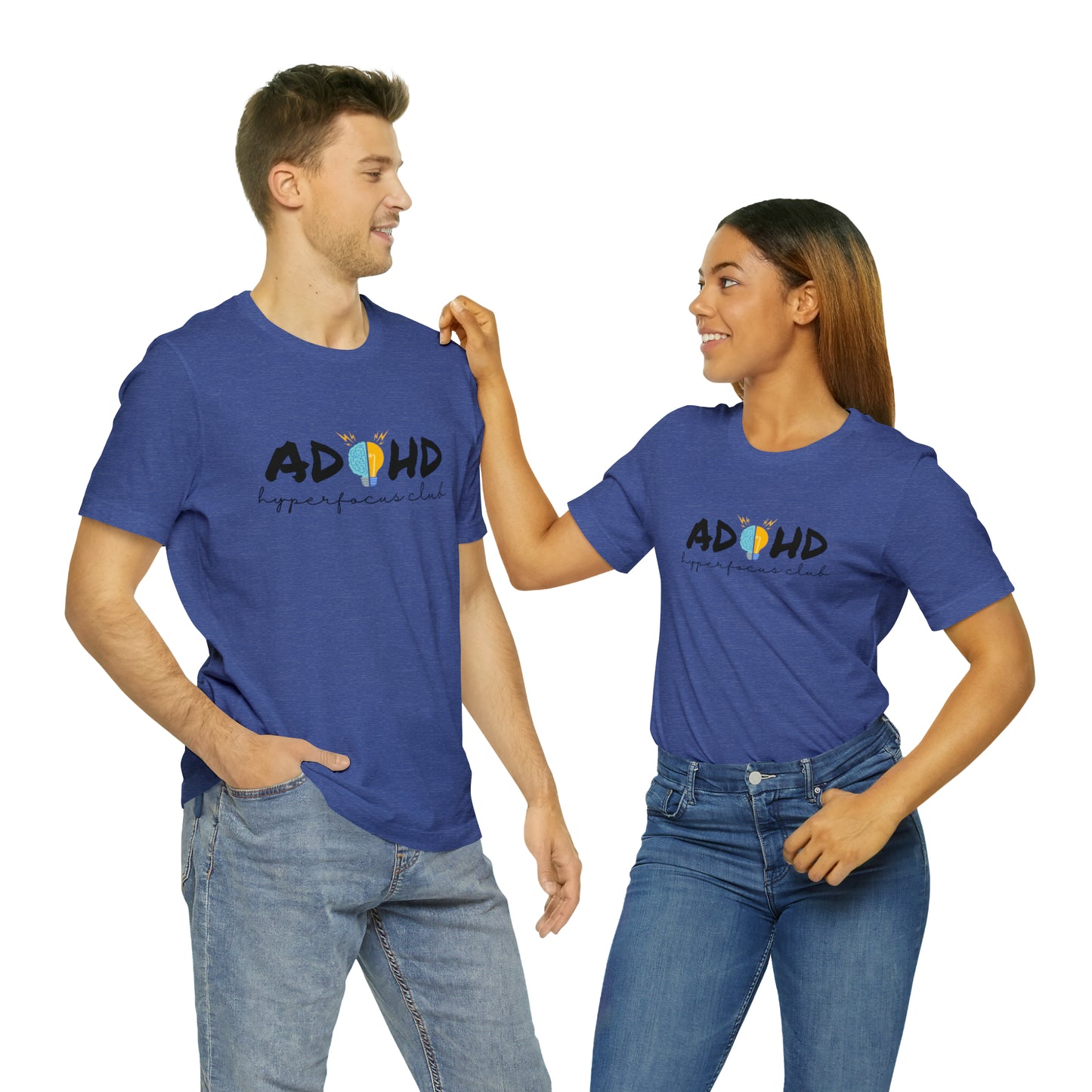 ADHD Hyperfocus - Unisex Jersey Short Sleeve Tee