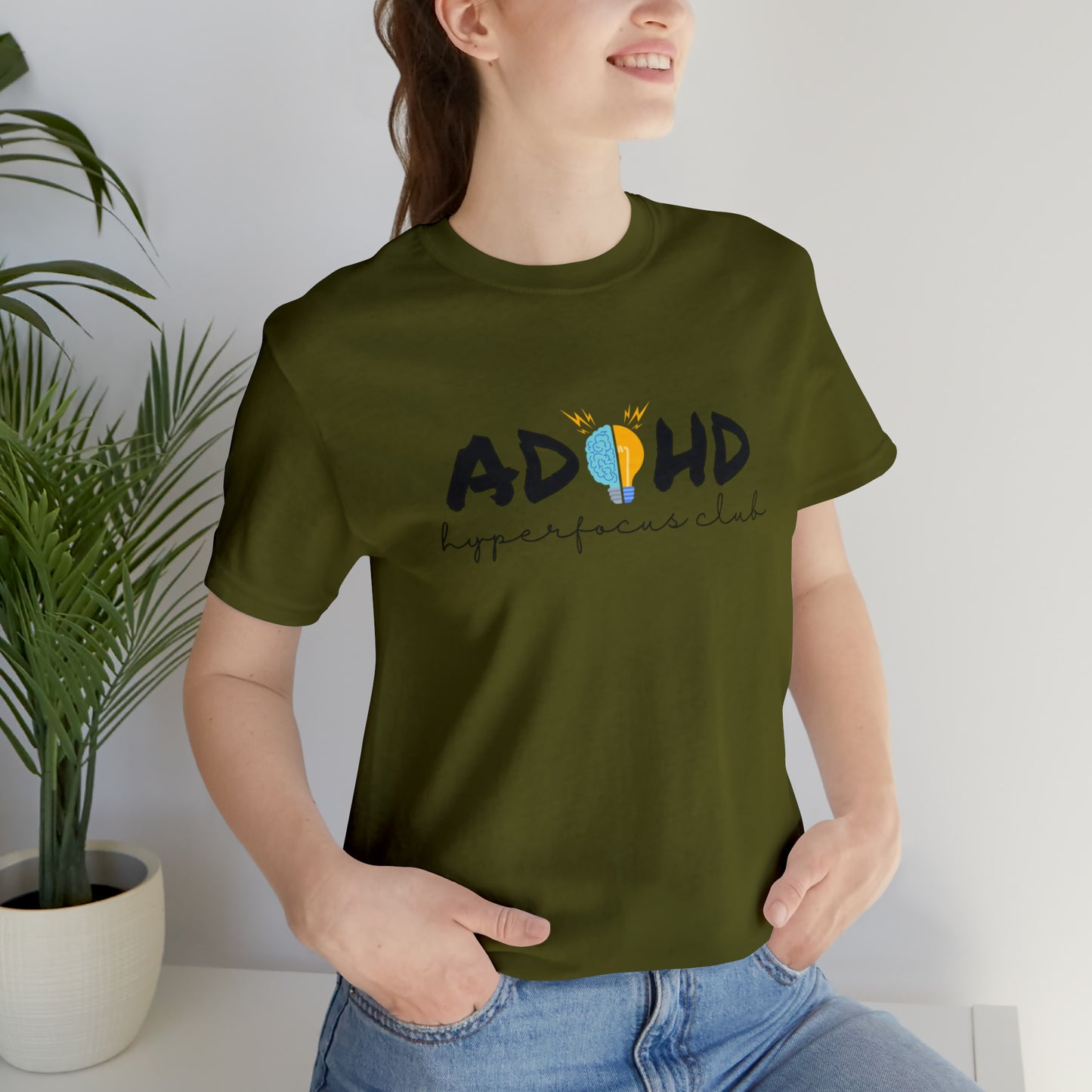 ADHD Hyperfocus - Unisex Jersey Short Sleeve Tee