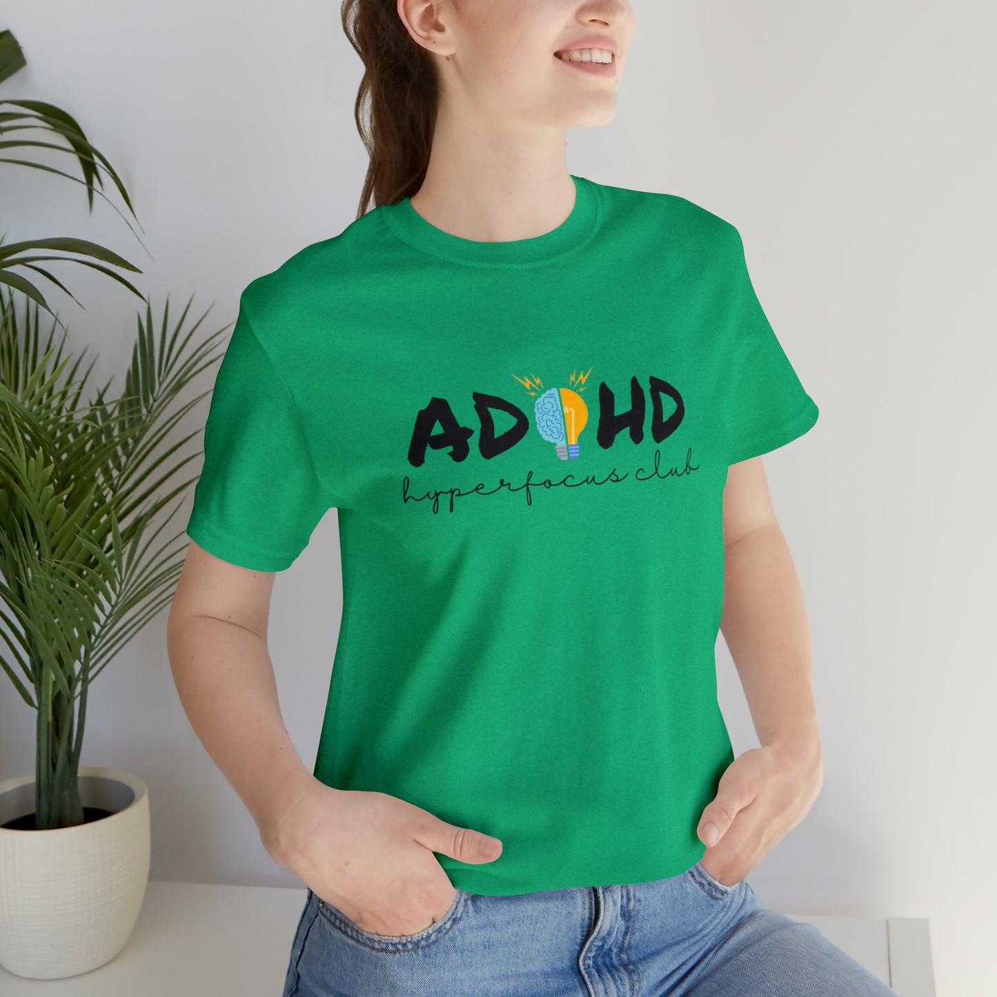 ADHD Hyperfocus - Unisex Jersey Short Sleeve Tee