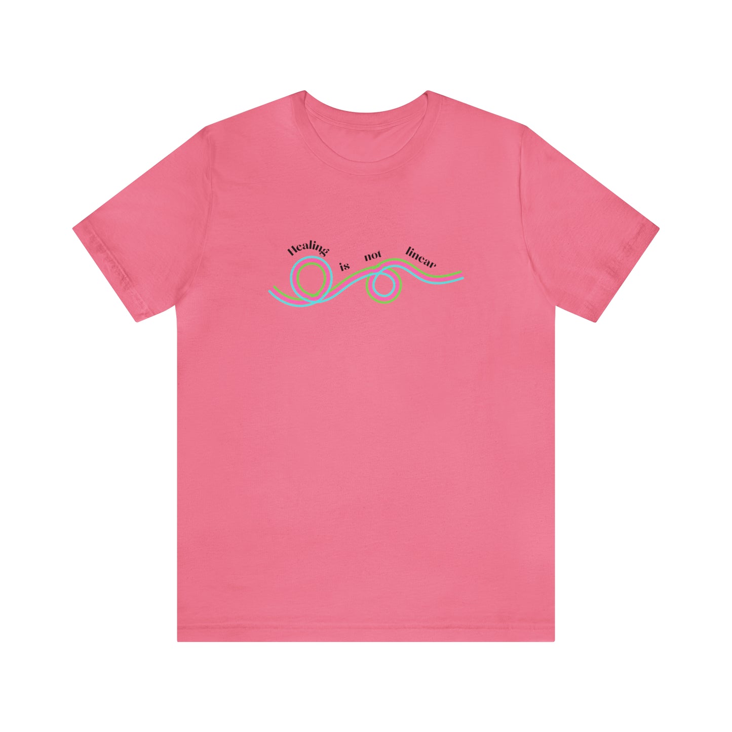 Healing is not linear - Unisex Jersey Short Sleeve Tee