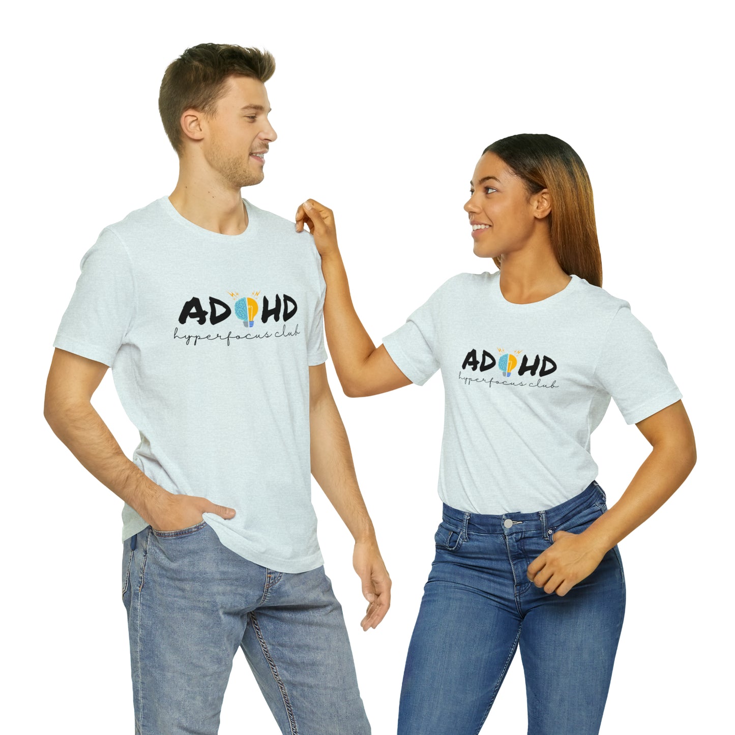 ADHD Hyperfocus - Unisex Jersey Short Sleeve Tee