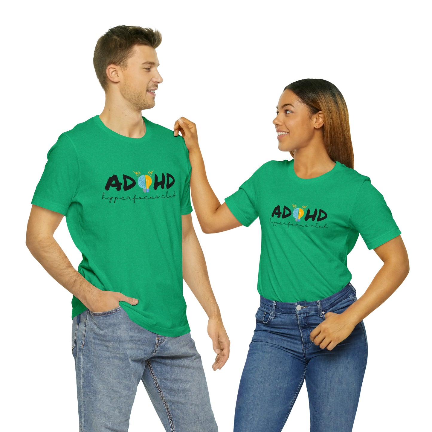 ADHD Hyperfocus - Unisex Jersey Short Sleeve Tee