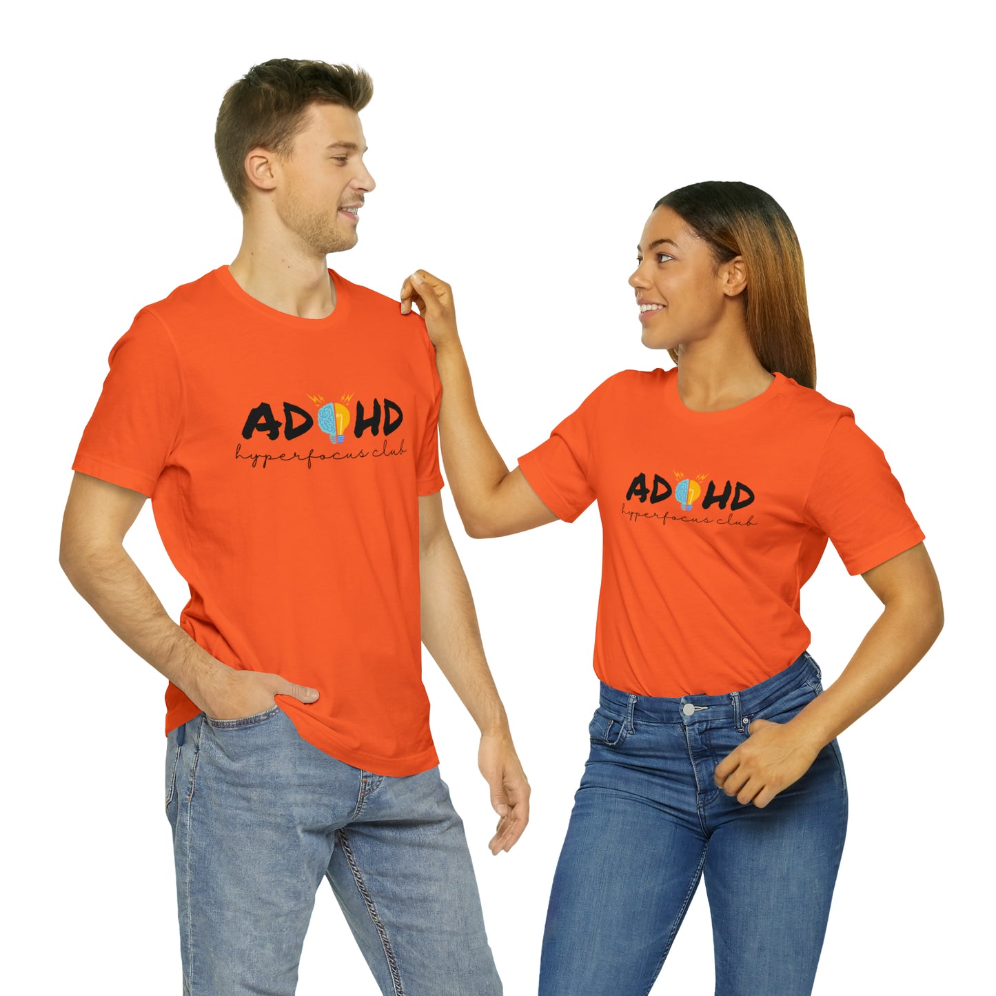 ADHD Hyperfocus - Unisex Jersey Short Sleeve Tee