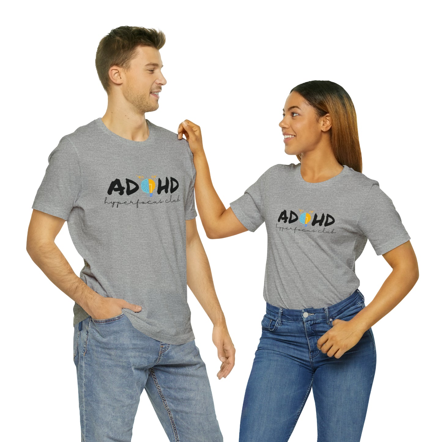 ADHD Hyperfocus - Unisex Jersey Short Sleeve Tee