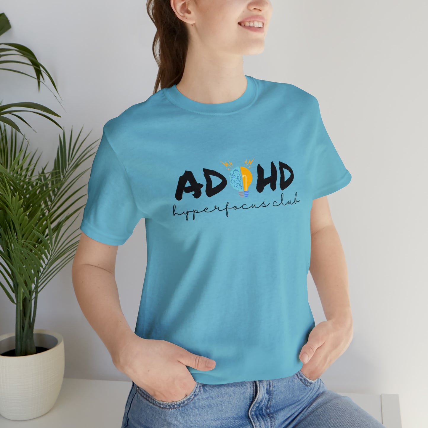 ADHD Hyperfocus - Unisex Jersey Short Sleeve Tee