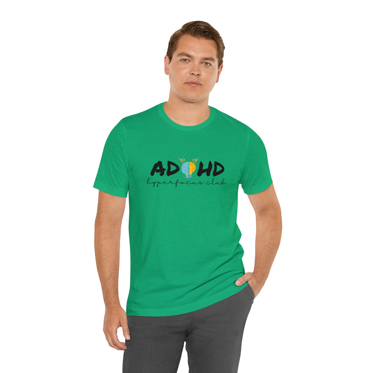 ADHD Hyperfocus - Unisex Jersey Short Sleeve Tee