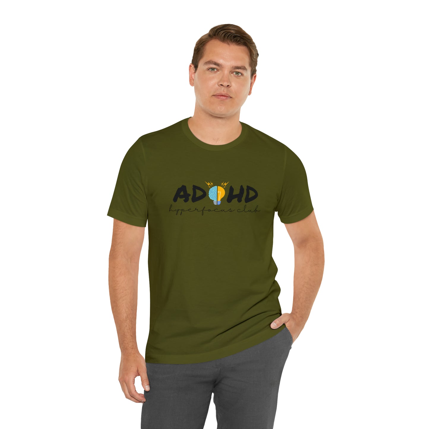 ADHD Hyperfocus - Unisex Jersey Short Sleeve Tee