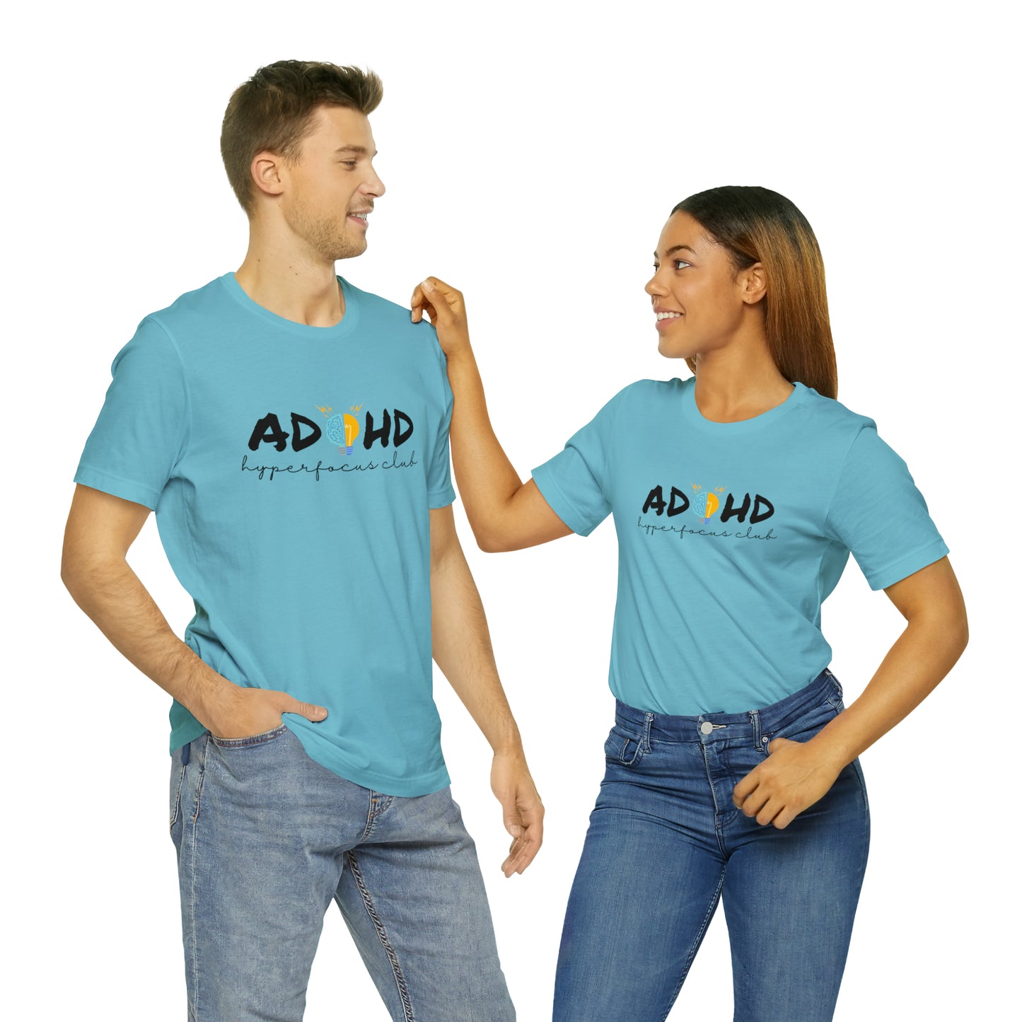 ADHD Hyperfocus - Unisex Jersey Short Sleeve Tee