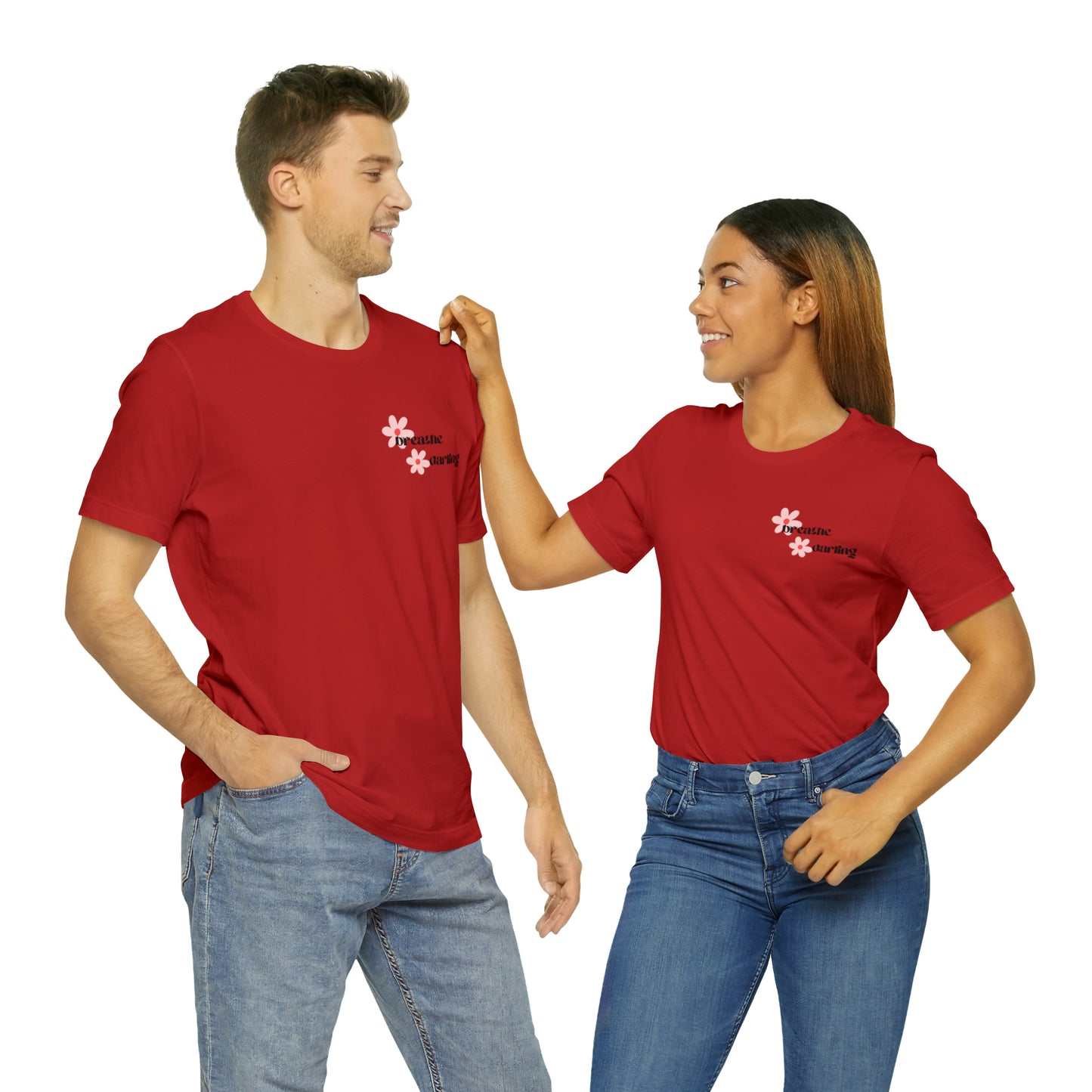 Breathe Darling - Unisex Jersey Short Sleeve Tee