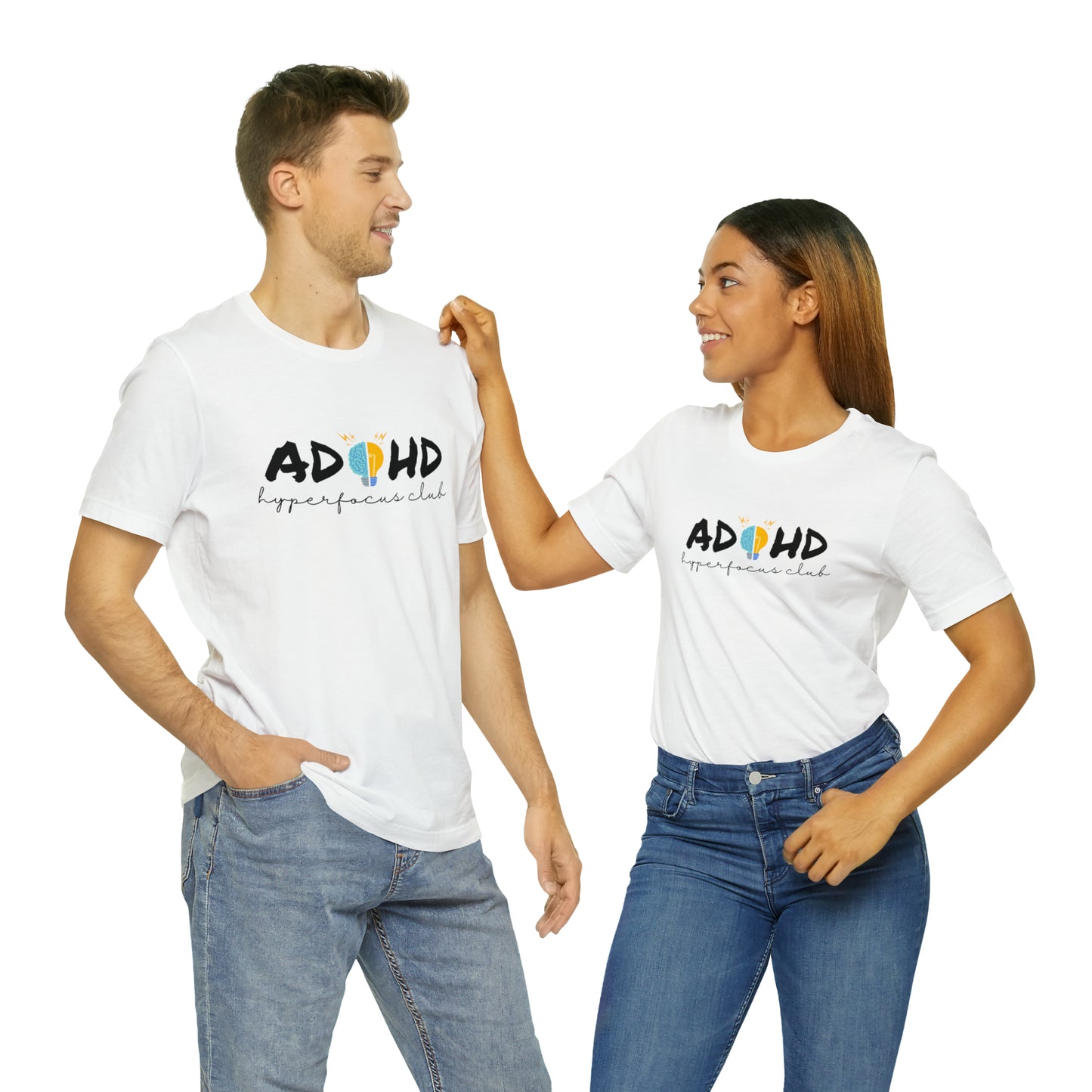 ADHD Hyperfocus - Unisex Jersey Short Sleeve Tee