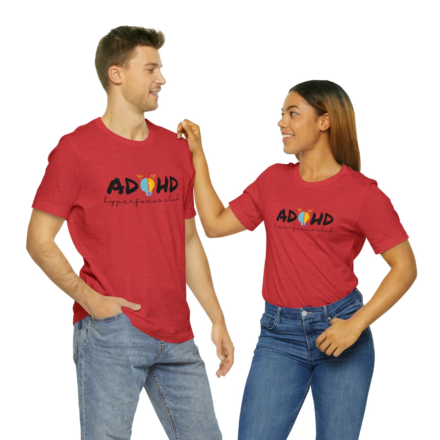 ADHD Hyperfocus - Unisex Jersey Short Sleeve Tee
