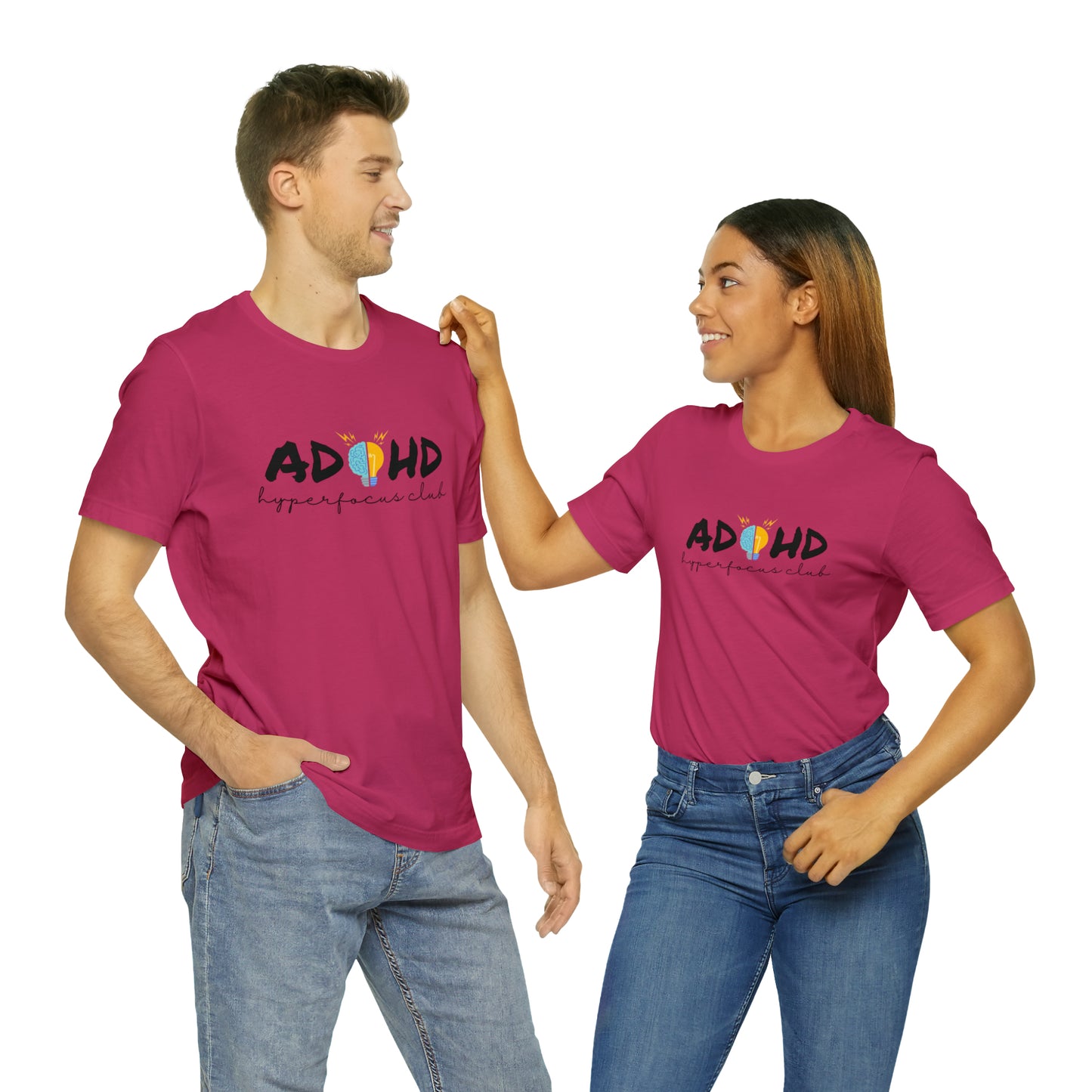 ADHD Hyperfocus - Unisex Jersey Short Sleeve Tee