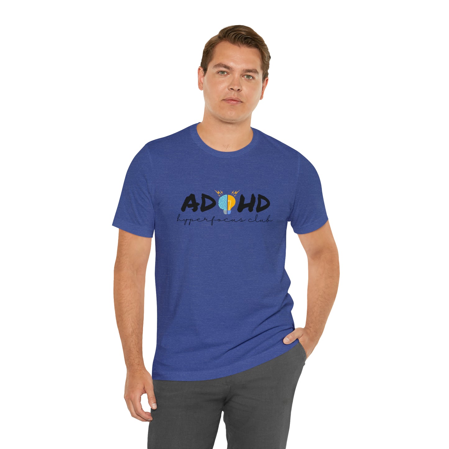 ADHD Hyperfocus - Unisex Jersey Short Sleeve Tee