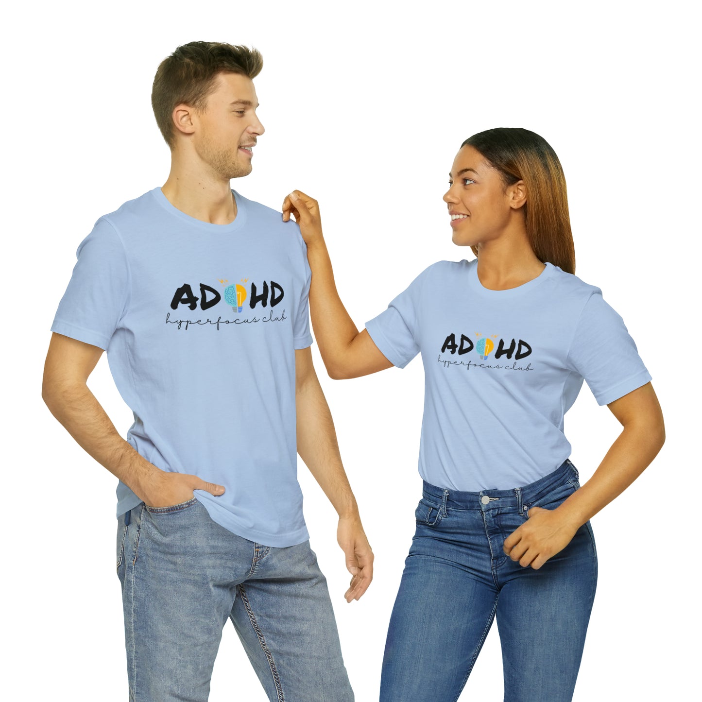 ADHD Hyperfocus - Unisex Jersey Short Sleeve Tee
