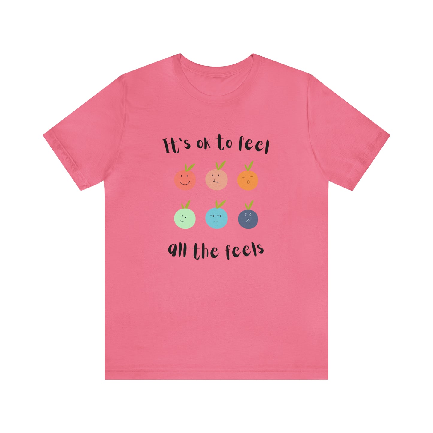 It's ok to Feel - Unisex Jersey Short Sleeve Tee