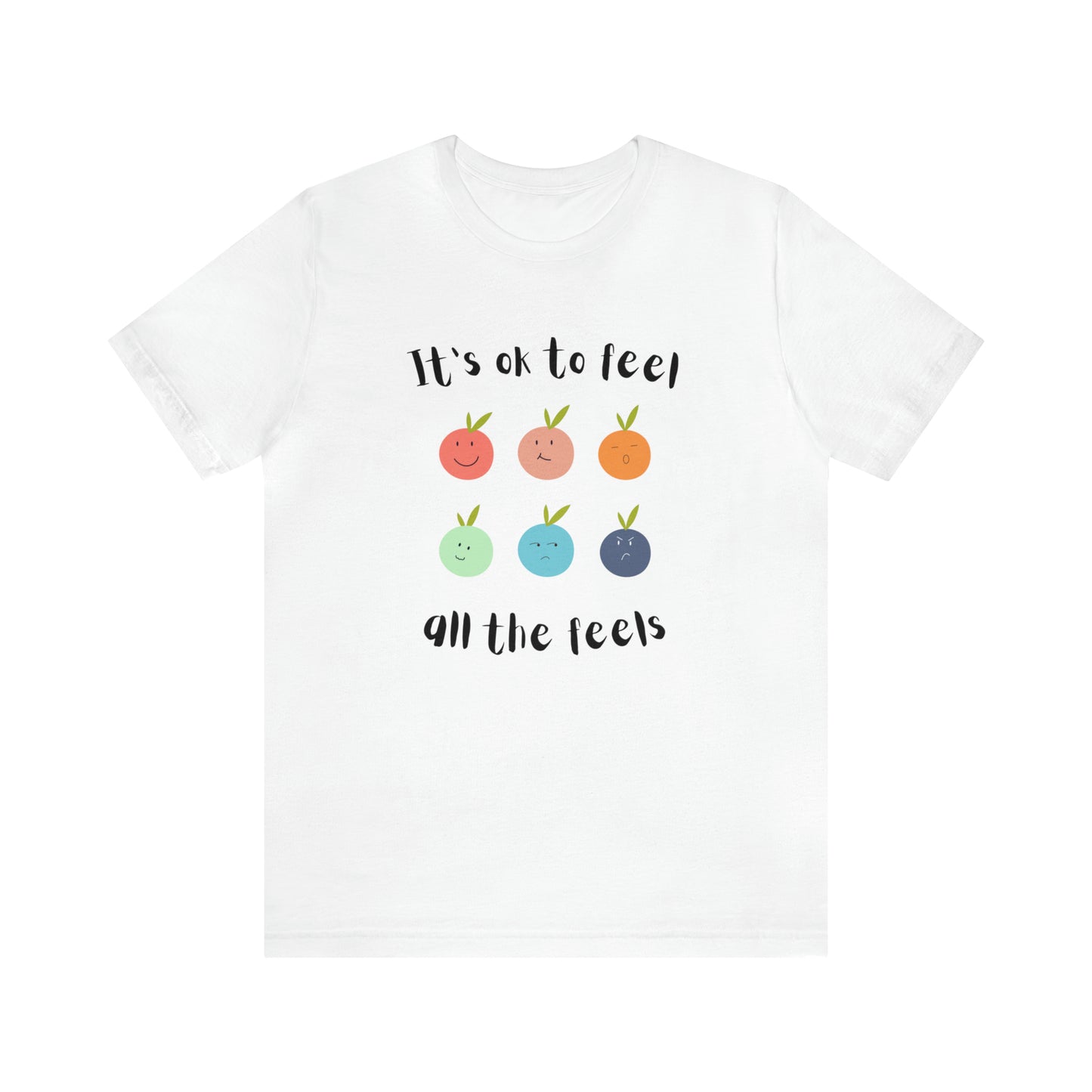 It's ok to Feel - Unisex Jersey Short Sleeve Tee
