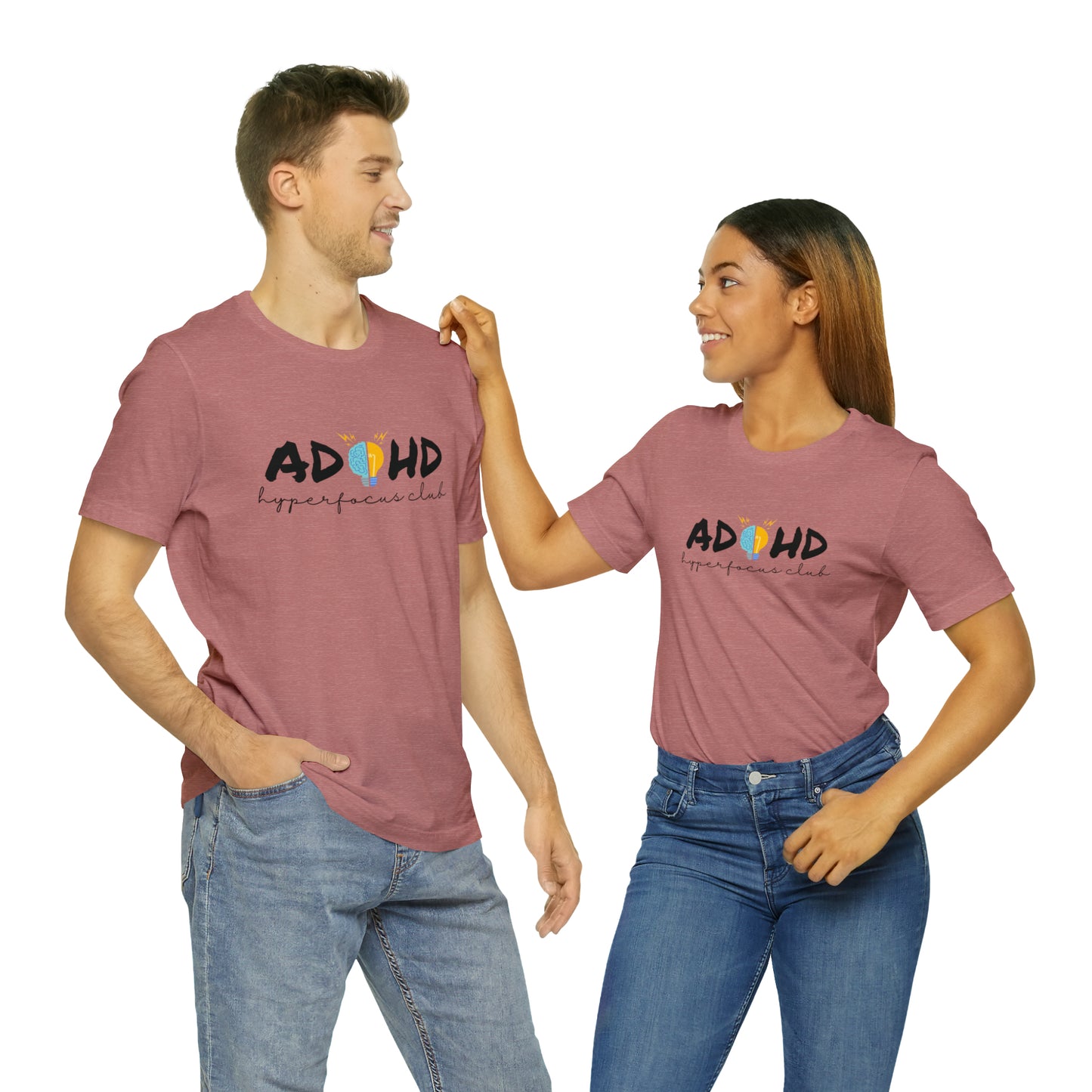 ADHD Hyperfocus - Unisex Jersey Short Sleeve Tee