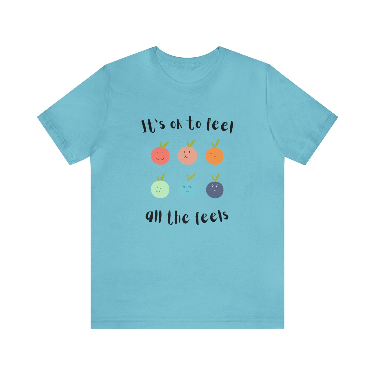 It's ok to Feel - Unisex Jersey Short Sleeve Tee